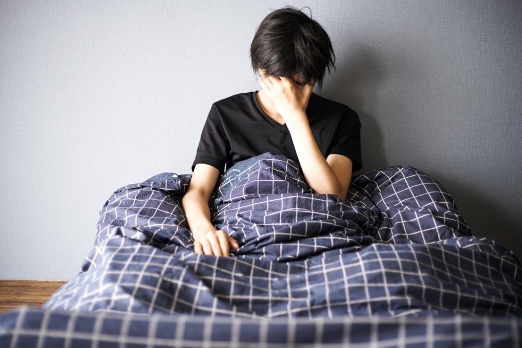疲れた男性